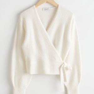 & Other Stories Wrap Cardigan